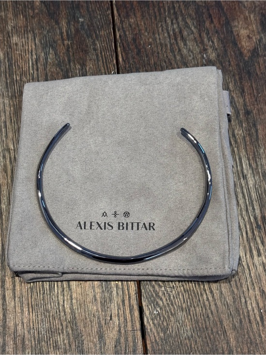 Alexis Bittar Jewelry - Alexis Bittar gunmetal Open Cuff